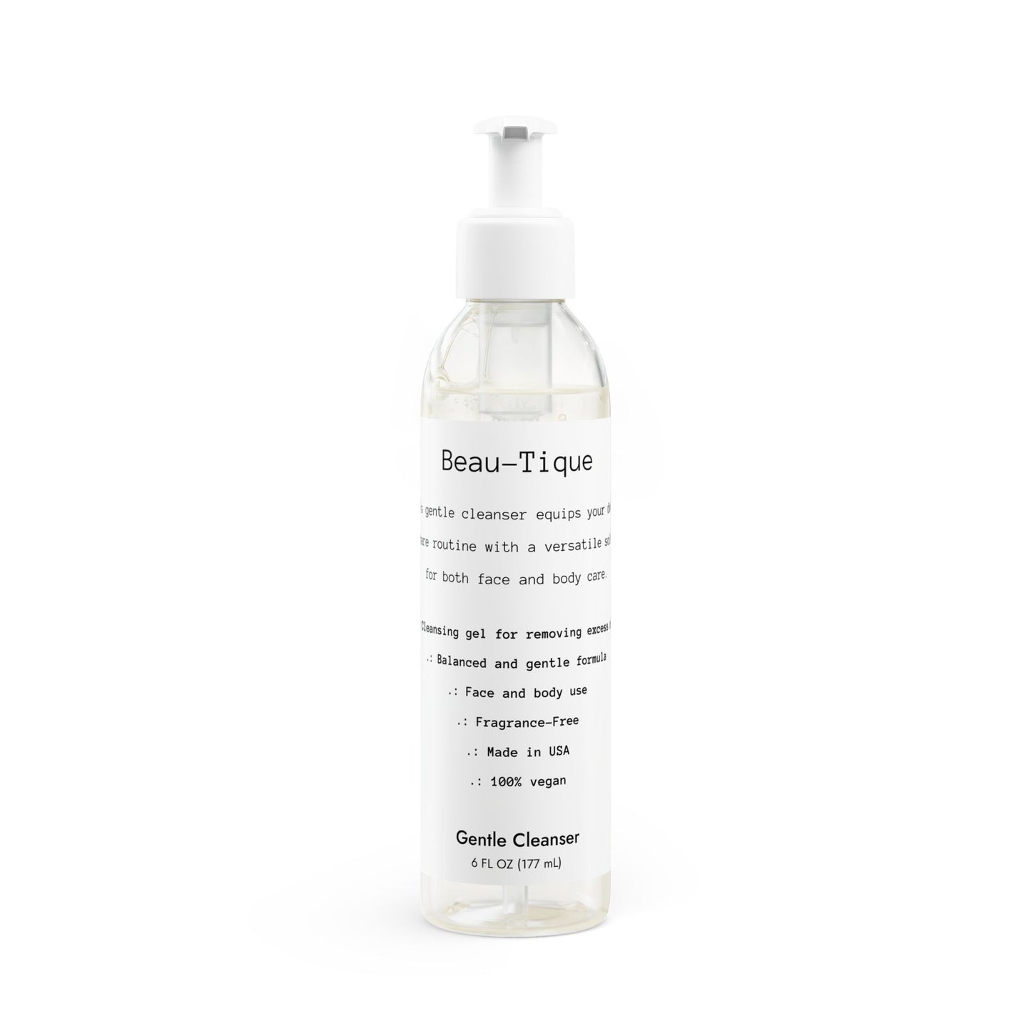 Gentle Face and Body Cleanser, 6oz